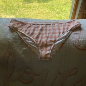 No Boundaries | Plaid Bikini Bottom